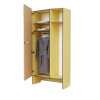 Шкаф для верхней одежды персонала во входную группу из коллекции мебели «НЕГА» (желтый) - «globural.ru» - Нижний Новгород