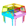 Творческая лаборатория. Стол для детей. Комплектация максимальная. - «globural.ru» - Нижний Новгород