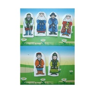 Набор пальчиковых кукол "Семья казахская" - «globural.ru» - Нижний Новгород