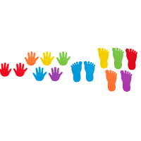 Набор следов "Отпечатки рук и ног" - «globural.ru» - Нижний Новгород