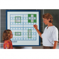 Магнитный плакат "Сотенный квадрат". (Серия "От 1 до 100") с методическими рекомендациями - «globural.ru» - Нижний Новгород