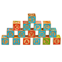 Кубики "Русский алфавит с тиснением" - «globural.ru» - Нижний Новгород