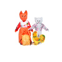Набор шагающих кукол к сказке "Кот, Петух и Лиса" - «globural.ru» - Нижний Новгород