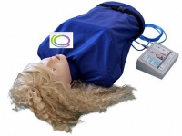 Тренажер-манекен "Ирина" (голова, торс) для отработки приемов сердечно-легочной реанимации (контроллер + тестовые режимы + светозвуковой индикатор) - «globural.ru» - Нижний Новгород