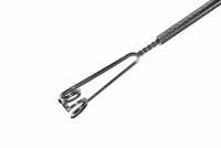 Зонд массажный логопедический Саночки средние на толстой ручке с накаткой - «globural.ru» - Нижний Новгород