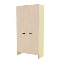 Шкаф под инвентарь из коллекции «НЕГА» (цвет желтый) - «globural.ru» - Нижний Новгород