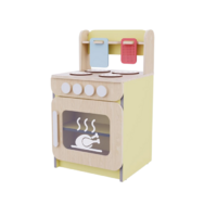 Плита с духовым шкафом из коллекции «НЕГА» (желтый) - «globural.ru» - Нижний Новгород