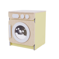 Стиральная машина из коллекции «НЕГА» (желтый) - «globural.ru» - Нижний Новгород