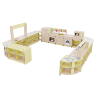 Игровая зона «Островок мастеров» из коллекции мебели «НЕГА» (желтый) - «globural.ru» - Нижний Новгород