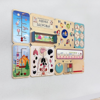 Дидактическая настенная панель «Азбука здоровья» - «globural.ru» - Нижний Новгород