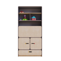 Стеллаж-трансформер с рабочим местом специалиста из коллекции «НЕГА» (голубой) - «globural.ru» - Нижний Новгород