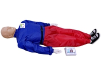 Тренажер-манекен взрослого пострадавшего "Александр-04" для отработки приемов сердечно-легочной реанимации (голова, туловище, конечности) с контроллером - «globural.ru» - Нижний Новгород