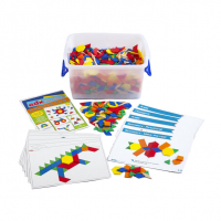 Мозаика "Геометрические фигуры". Набор для класса - «globural.ru» - Нижний Новгород