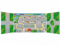 Доска магнитно-маркерная комбинированная, панорамная, трехэлементная "Азбука дорожного движения" - «globural.ru» - Нижний Новгород