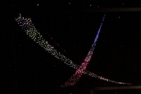 Потолок "Звездное небо с анимационным фибероптическим эффектом метеориты" - «globural.ru» - Нижний Новгород