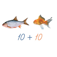 Счетный материал на магнитах "Рыбки". - «globural.ru» - Нижний Новгород