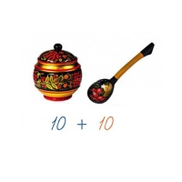 Счетный материал на магнитах "Хохлома" - «globural.ru» - Нижний Новгород