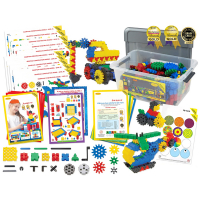 Конструктор STEM "Шестеренки" 300 деталей - «globural.ru» - Нижний Новгород