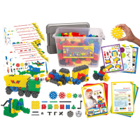 Конструктор STEM «Комбинированный» 480 деталей - «globural.ru» - Нижний Новгород