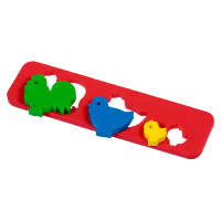 Рамка-вкладыш "Фигурки животных Куры" - «globural.ru» - Нижний Новгород