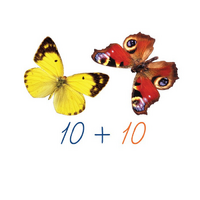 Счетный материал на магнитах "Бабочки-2". - «globural.ru» - Нижний Новгород