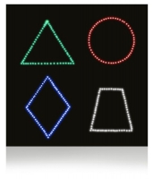 Интерактивная панель «Цветные фигуры-4» (вариант 2) - «globural.ru» - Нижний Новгород