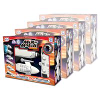 Магнитный конструктор Транспорт "Смешай и собери". Серия Космос Комплект на группу - «globural.ru» - Нижний Новгород