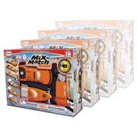 Магнитный конструктор Транспорт "Смешай и собери". Серия Гонка  Комплект на группу - «globural.ru» - Нижний Новгород