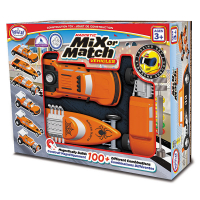 Магнитный конструктор Транспорт "Смешай и собери". Серия Гонка   Стартовый набор - «globural.ru» - Нижний Новгород