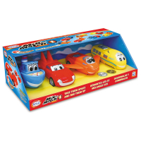 Магнитный конструктор Транспорт "Смешай и собери". Малыш. Стартовый набор 3-5 лет. - «globural.ru» - Нижний Новгород