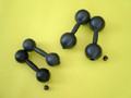 Гантели пластмассовые 0,45 кг с наполнителем - «globural.ru» - Нижний Новгород