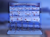Стенд "Морские узлы" с оригинальными образцами - «globural.ru» - Нижний Новгород