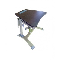 Универсальное одноместное учебное место с эргономичной столешницей из МДФ (р.гр. №2-6) и наклоном столешницы  - «globural.ru» - Нижний Новгород