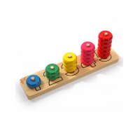 Пирамидки-счет Круги (5 в 1) - «globural.ru» - Нижний Новгород