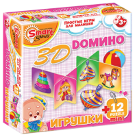 Комплект развивающих игр 3-5 лет. 3D домино (3-5 лет) - «globural.ru» - Нижний Новгород