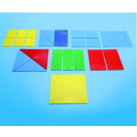 Набор пластин для представления дробей в виде квадратов - «globural.ru» - Нижний Новгород