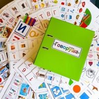 Альбом "Говоруша". Развивающие пособия на липучках  - «globural.ru» - Нижний Новгород