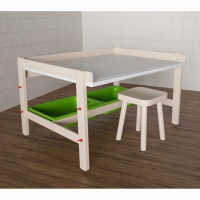 Стол растущий на регулируемых ножках «Снежок №1» - «globural.ru» - Нижний Новгород