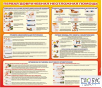 Стенд "Первая доврачебная неотложная помощь" - «globural.ru» - Нижний Новгород