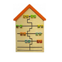 Дидактическая панель "Домик мечты" - «globural.ru» - Нижний Новгород