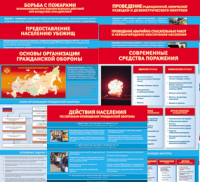 Комплект таблиц Основы гражданской обороны МЧС РФ (13 штук)	 - «globural.ru» - Нижний Новгород