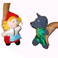 Шагающие настольные куклы и мини- театр перчаточный. Высота кукол 10 см. - «globural.ru» - Нижний Новгород