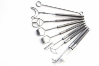 Комплект массажных логопедических зондов  Воробьева Т. А, Крупенчук О. И. (9 штук) - «globural.ru» - Нижний Новгород