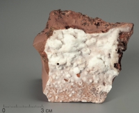 Ванадинит с пироморфитом и кальцитом - «globural.ru» - Нижний Новгород