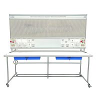 Учебный комплект лабораторного оборудования «Рабочее место электромонтажника» исполнение стендовое, монтажная панель - «globural.ru» - Нижний Новгород