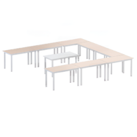 Композиция из столов каркасных составных - «globural.ru» - Нижний Новгород