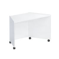 Стол-трапеция корпусной (белый) - «globural.ru» - Нижний Новгород