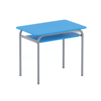 Стол компьютерный на металлокаркассе 1200х600х760 (синий/серый) - «globural.ru» - Нижний Новгород