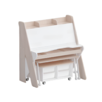 Набор мебели «Конструкторское бюро» (дуб молочный/белый) - «globural.ru» - Нижний Новгород