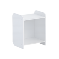 Стеллаж для игрушек и пособий "Росток 3" (белый) - «globural.ru» - Нижний Новгород